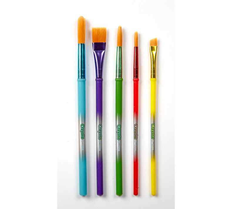 5 ct Arts & Crafts Brushes